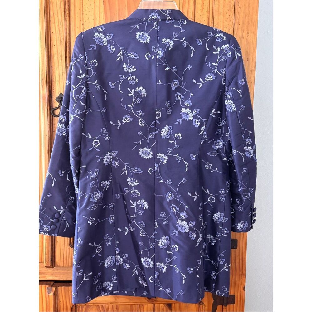 Talbots Silk Embroidered Jacket - Picture 5 of 6